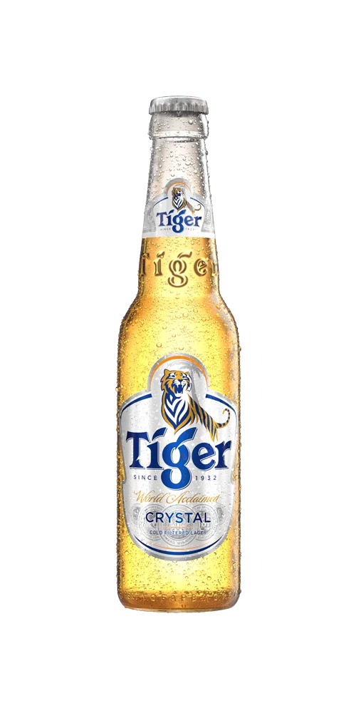 Tiger Crystal Bottle