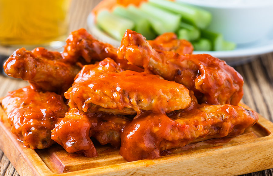 Ghost Pepper Chicken Wings