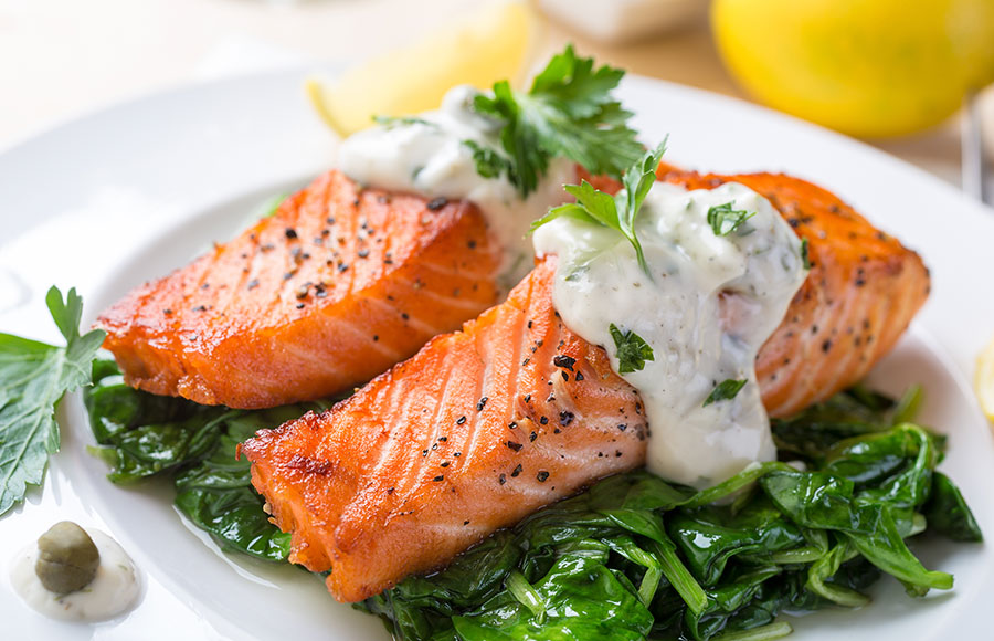 Lemon Roasted Salmon
