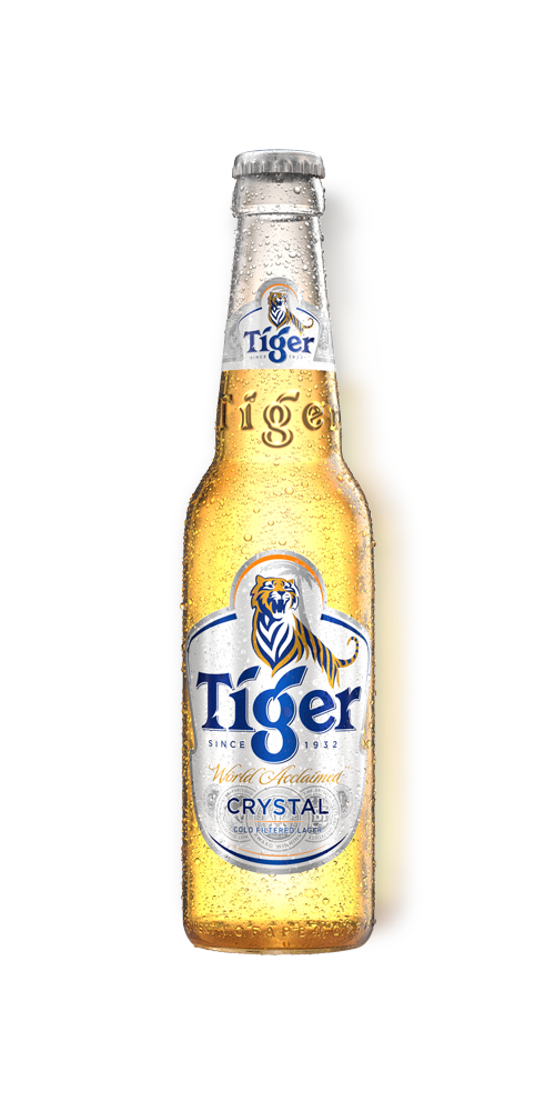 Tiger Crystal Bottle