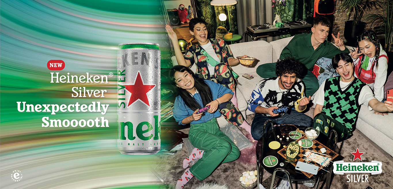 Heineken® launches an unexpectedly smooth beer
