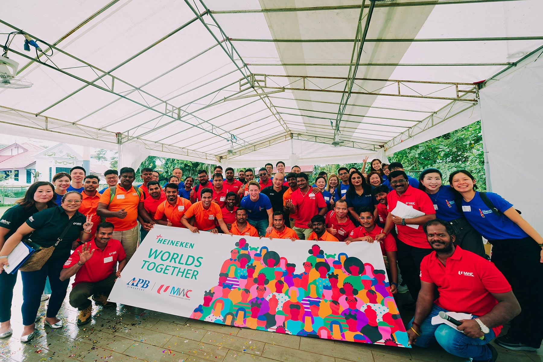 AsiaOne: Asia Paciﬁc Breweries Singapore Partners Migrants Workers’ Centre to Champion Community Connections